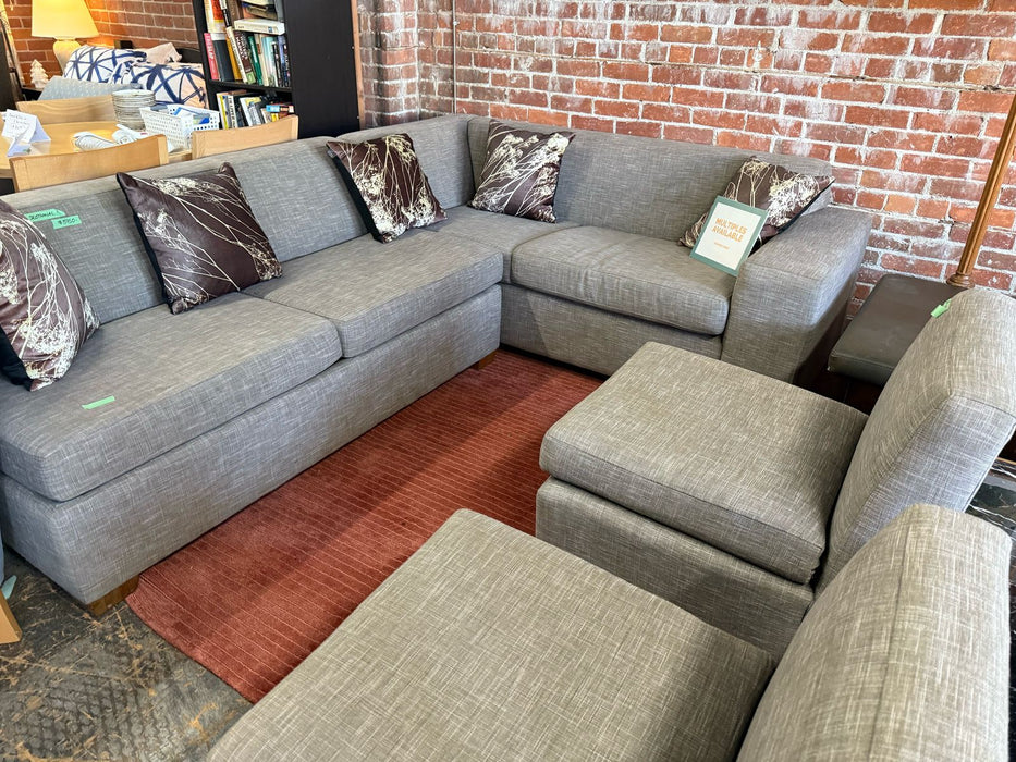 Grey Double Size Sofabed