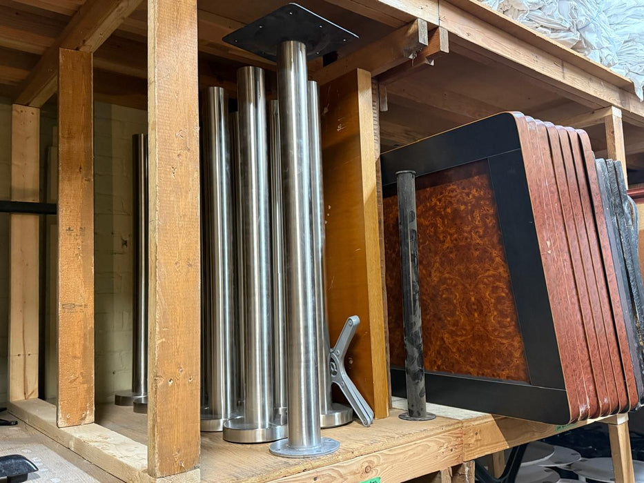 Chrome Table Base Post