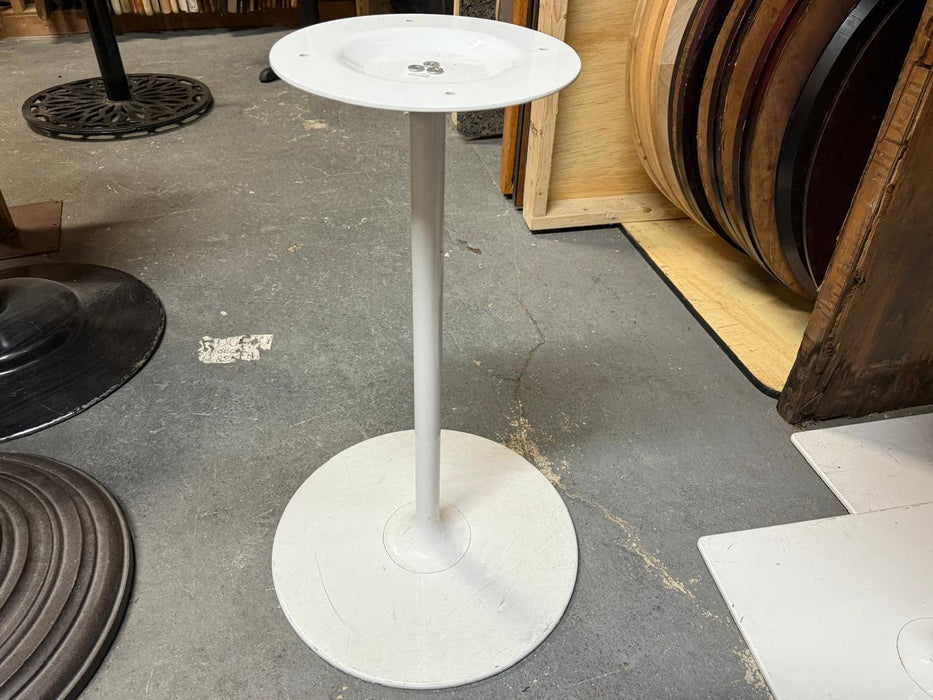 Round Tulip Table Base White