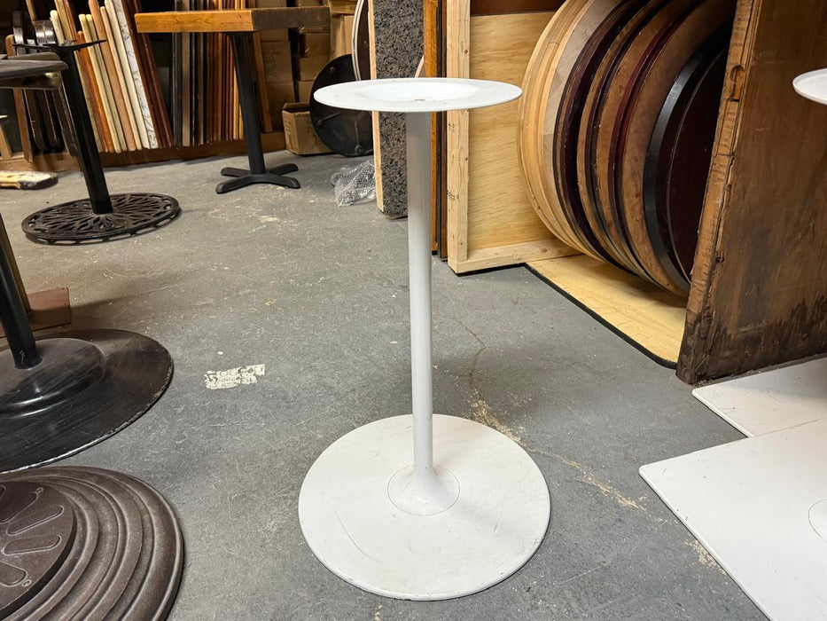 Round Tulip Table Base White