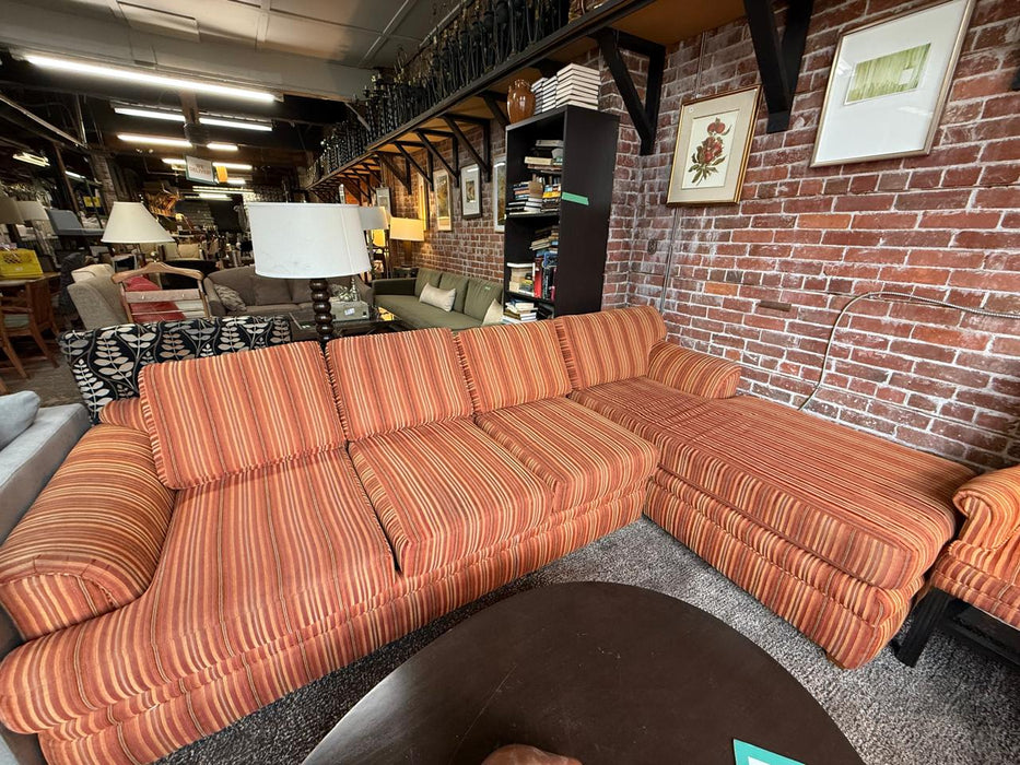 Striped Sectional Sofabed