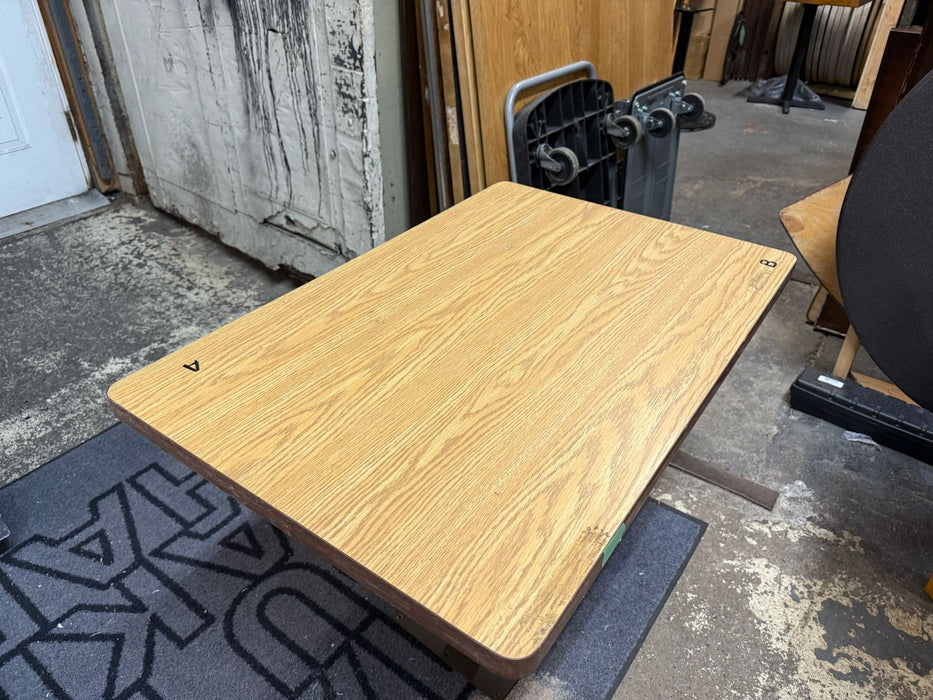 Wood Grain Laminate Table Top