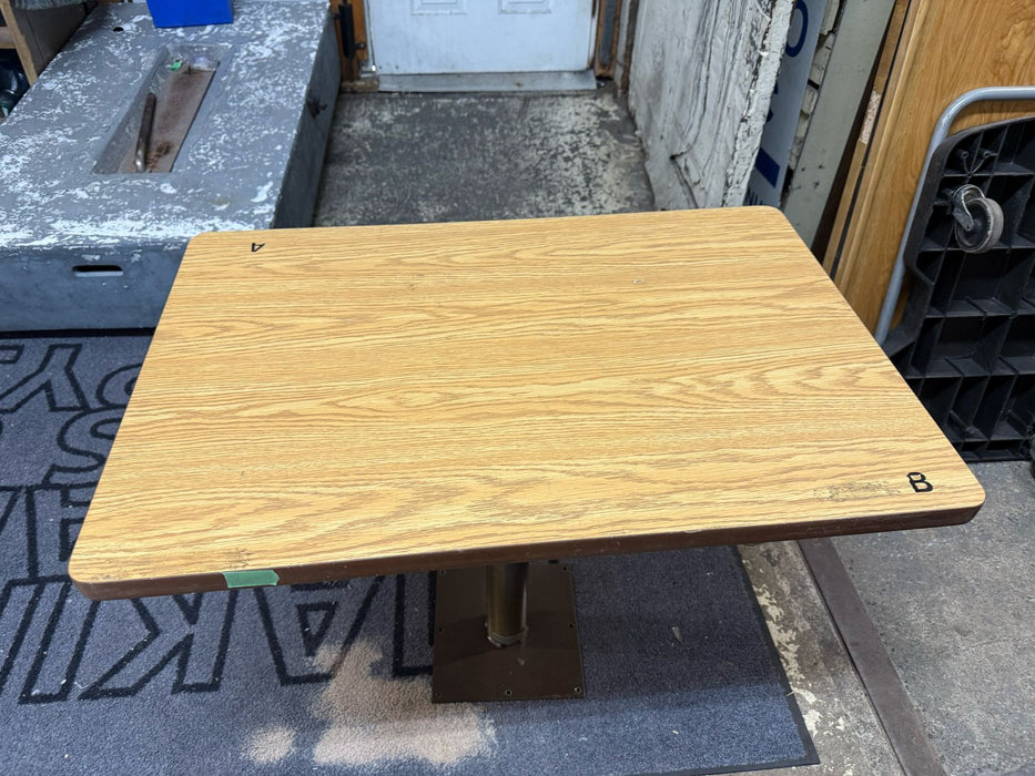 Wood Grain Laminate Table Top