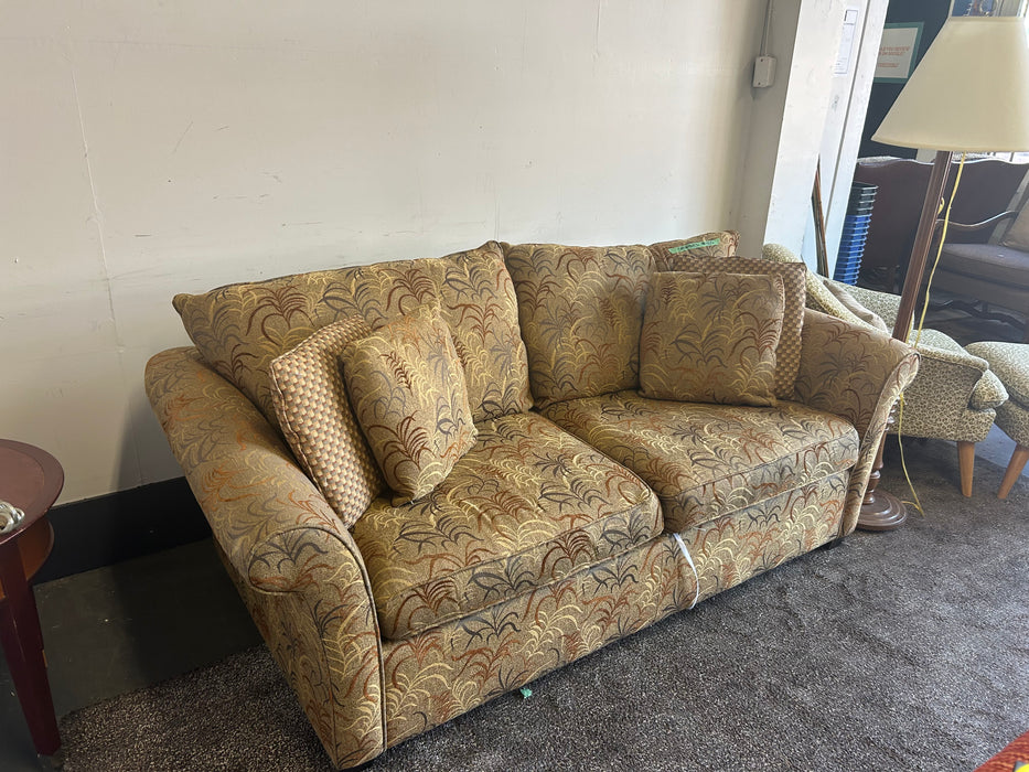 Brown Pattern Sofabed
