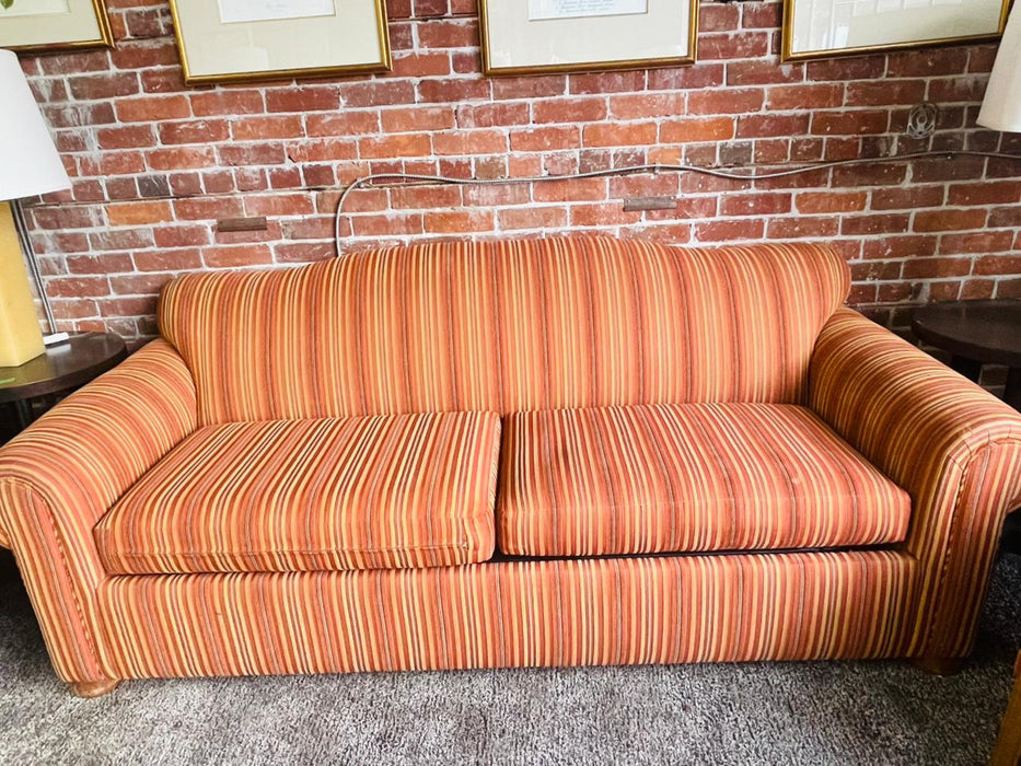 Striped sofabed
