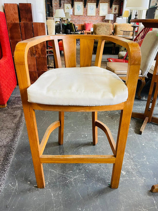 Teak wood bar stool