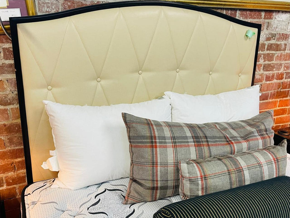 Cream color Tufted Headboard