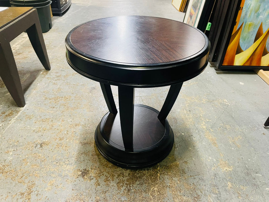 Dark Wood Side Table