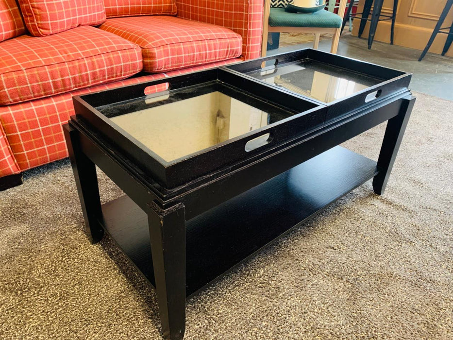 Dark Wood Coffee Table