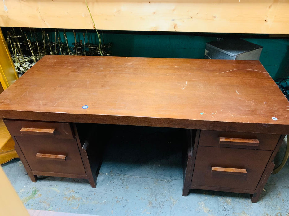 Dark Wood Desk
