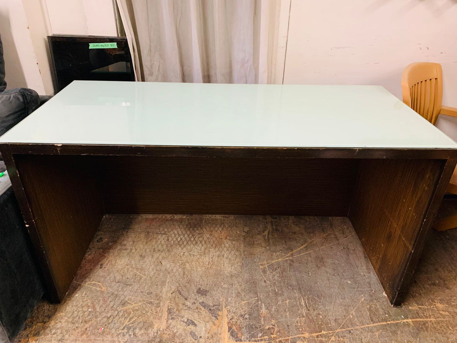 Dark Wood Desk