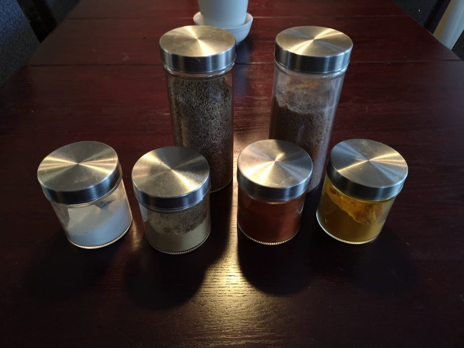 Glass Jars Multiple Sizes available