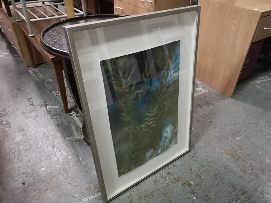 Chrome Frame Leafy Print SW2
