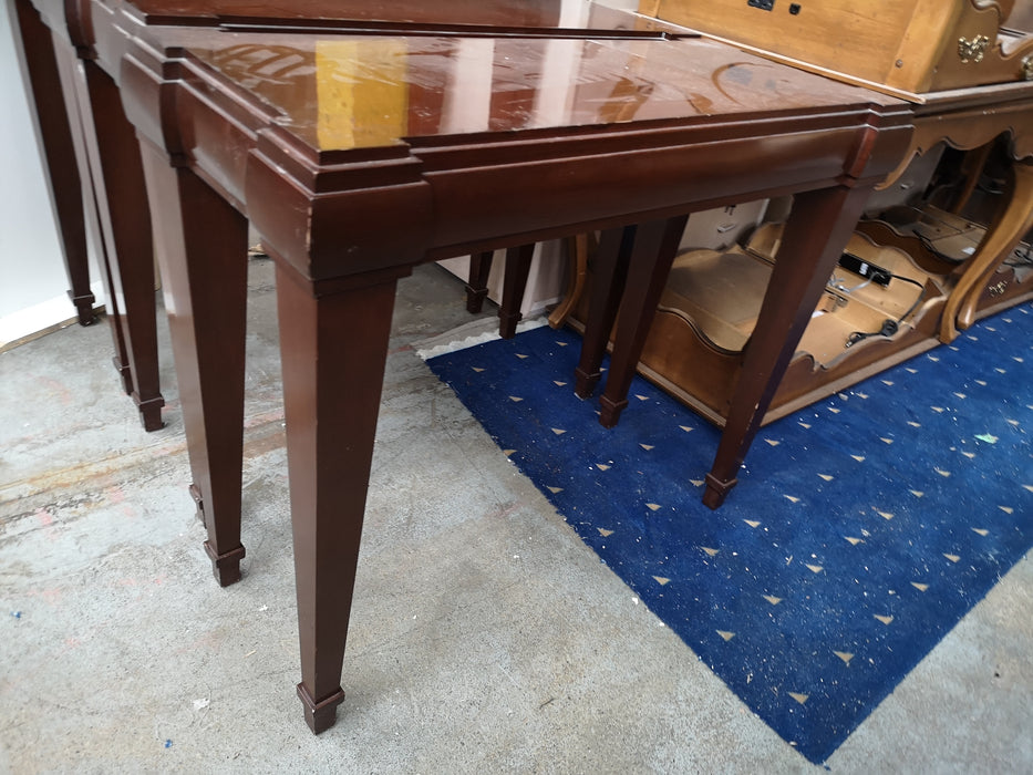 Dark Wood Console Table FSW