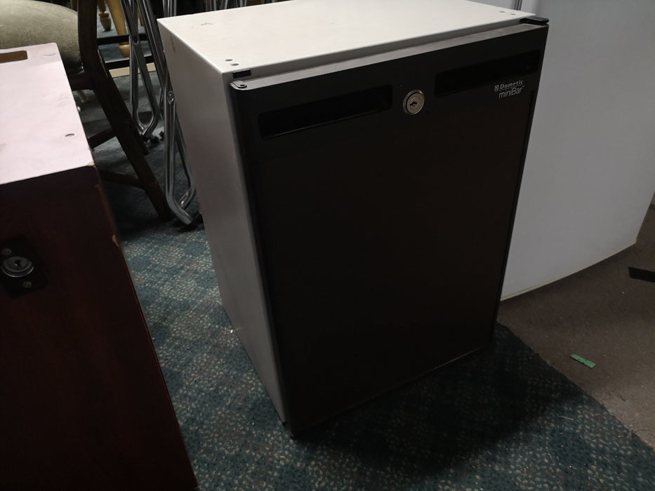 Hotel Mini Fridge in Dark Brown and Black Trim