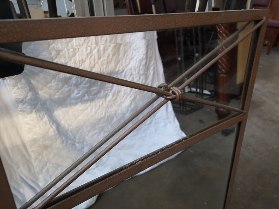 Metal Knot Detail Mirror