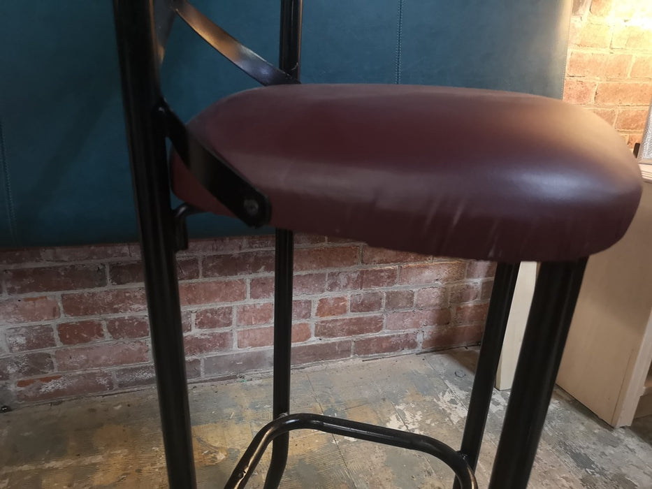 Padded Upholstery Bar Stool