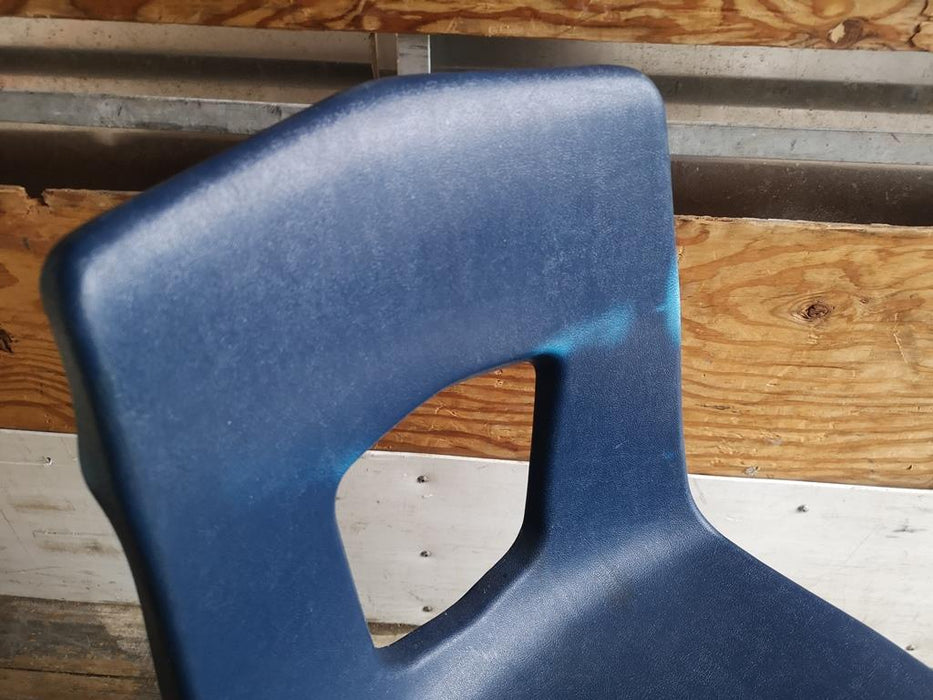 Blue Plastic Chairs
