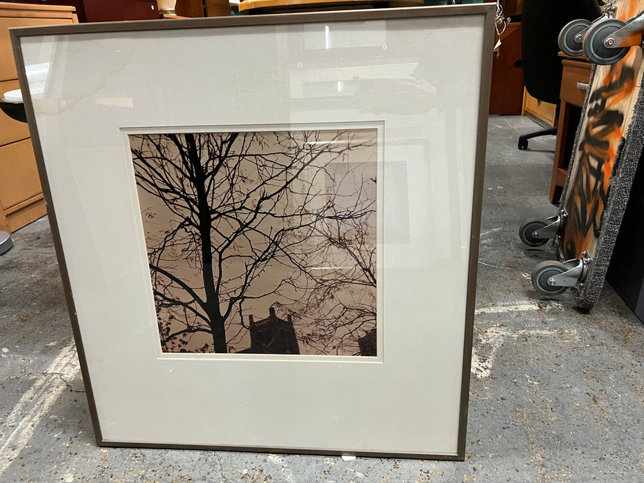 Silhouette Tree Print