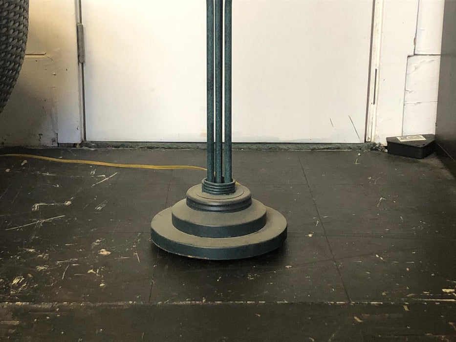 Green Metal Floor Lamp