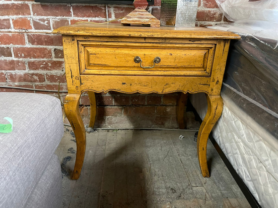 French Country Bedside Table