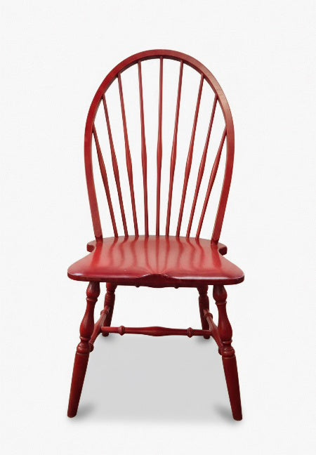 Red Wood Dining Chairs