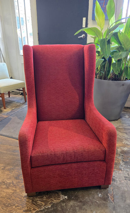 Red High Back Chair