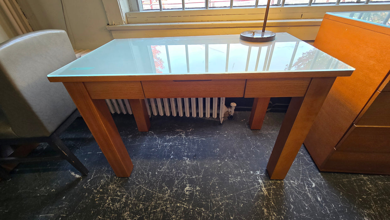 HONEY COLORED DESK