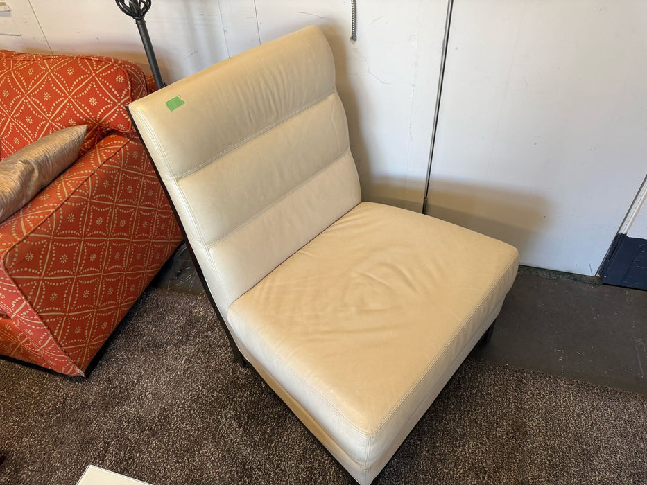 White Living Room Chair