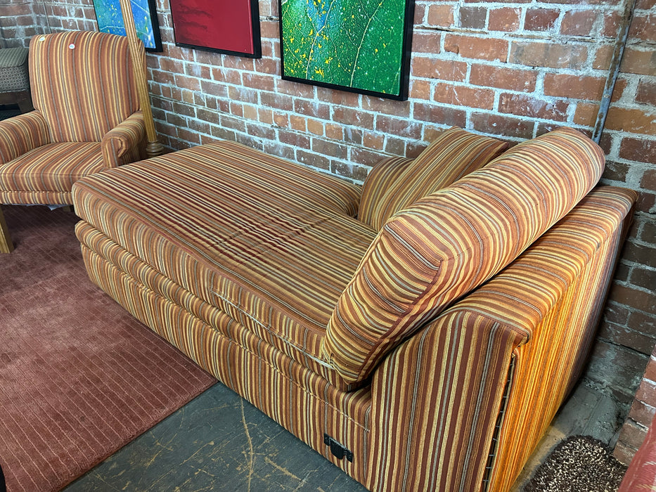 Striped Chaise Lounge