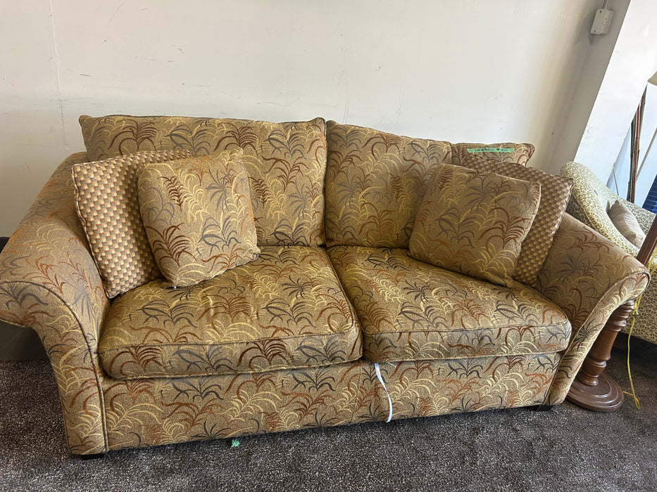 Brown Pattern Sofabed