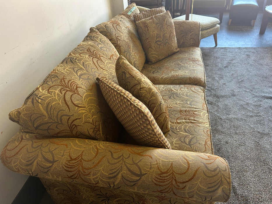 Brown Pattern Sofabed