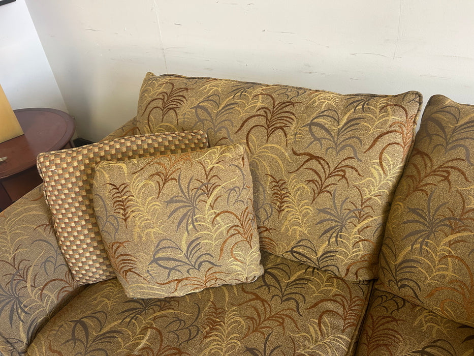 Brown Pattern Sofabed
