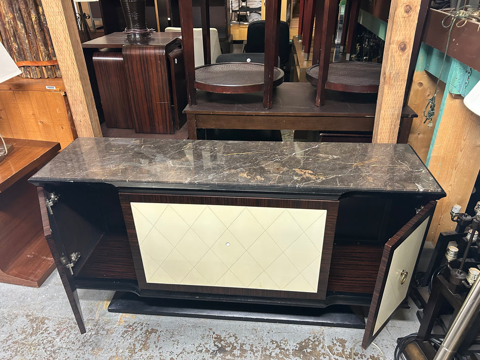 Stone Top TV stand