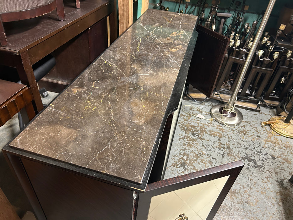 Stone Top TV stand