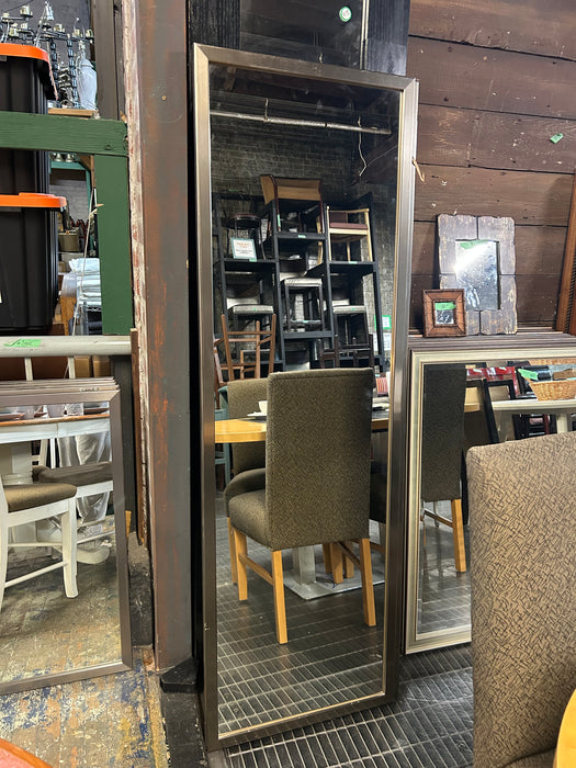 Tall Silver Mirror