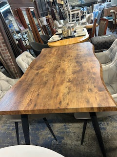 Wavy Wood Dining Table