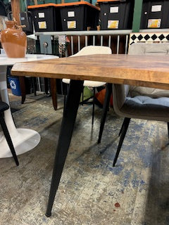 Wavy Wood Dining Table