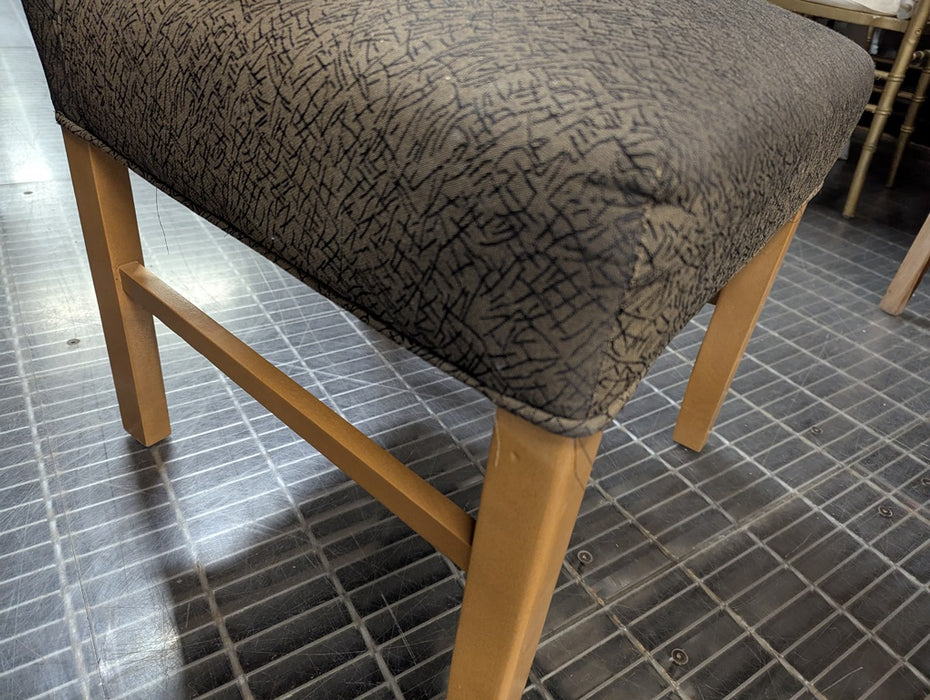 Blue Grey Highback Dining Chair