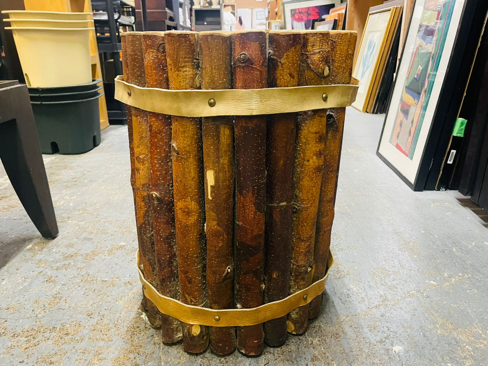 Custom Made Log Table I Anizco Furniture