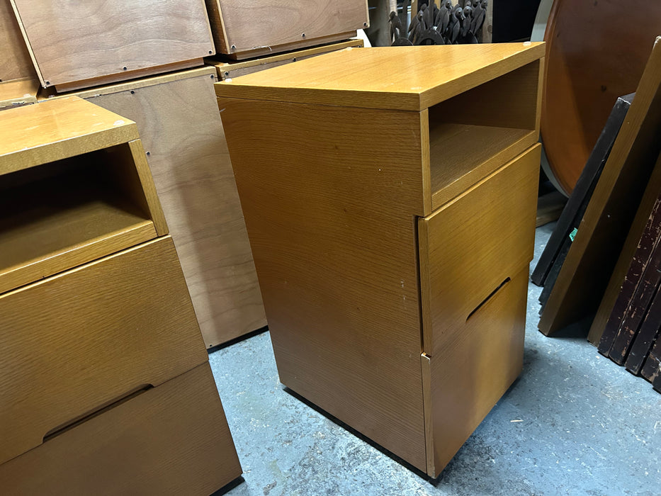 Honey Colored Wood Night Table