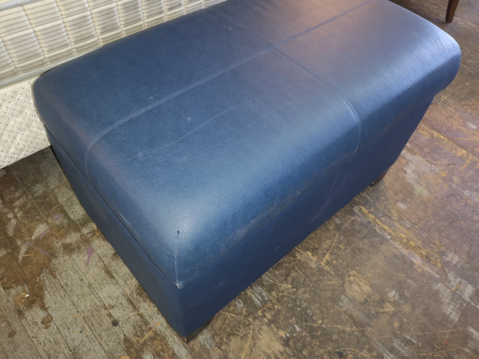 Blue Storage Bench CLW