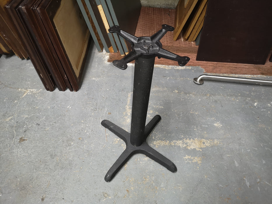 Black Table Base Dining Height 22x22